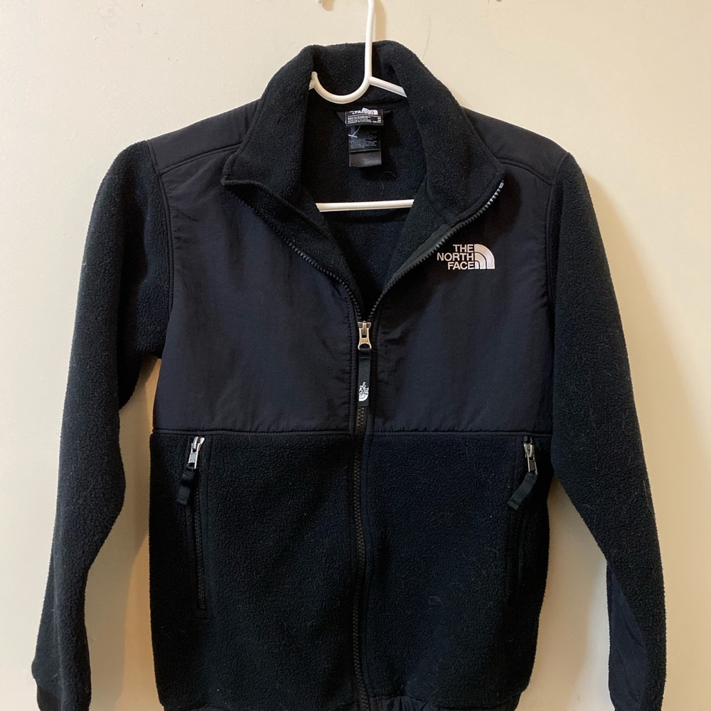 women’s north face zip up fleece M
